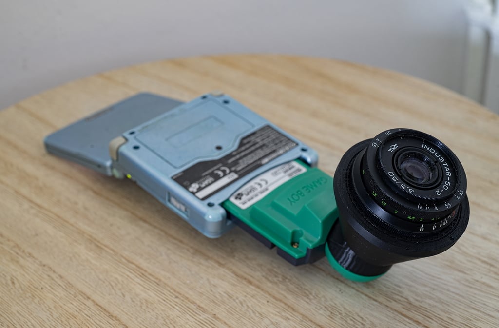 GameBoy Camera to M42 Lens Mount Adapter