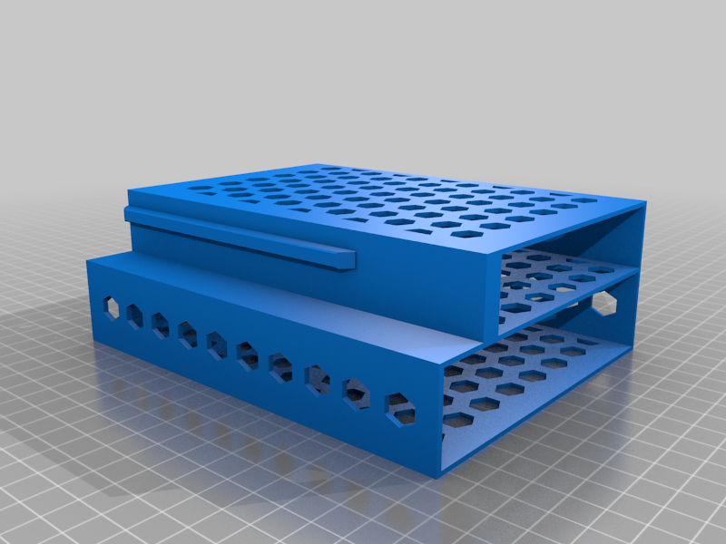 Ender 3 Pro double drawer hex remix