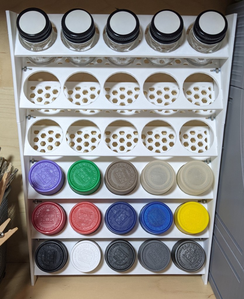 Tamiya Modular Paint Organizer Rack (10ml)