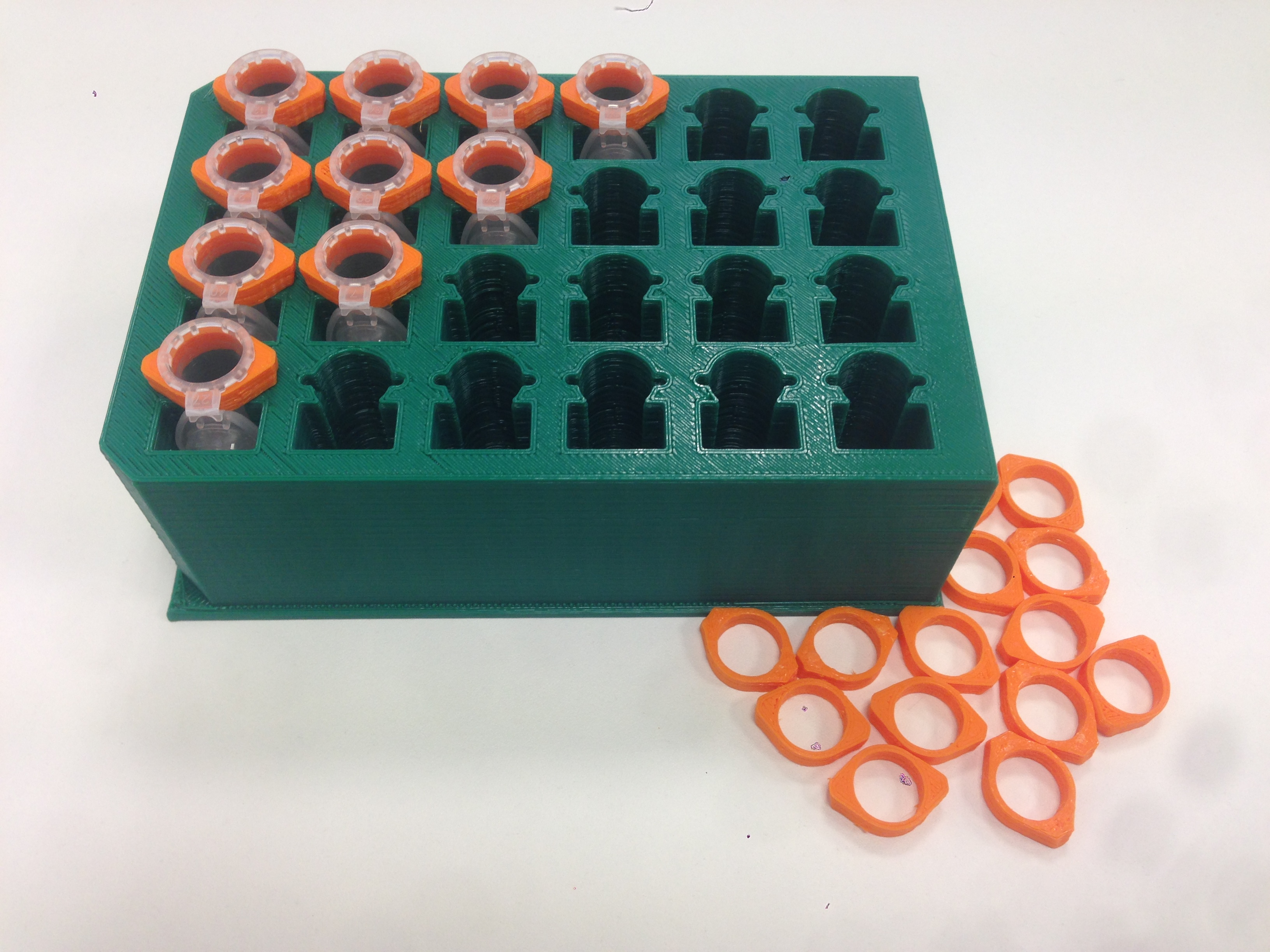 Microcentrifuge Tube Carrier (1,5mL & 2mL Eppendorf)
