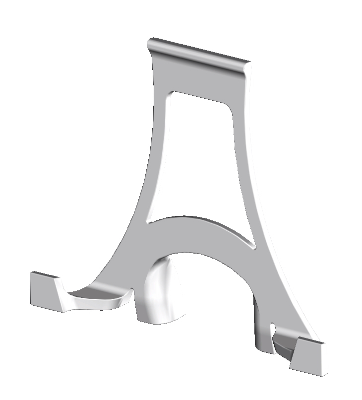 Tablet stand for towel hook