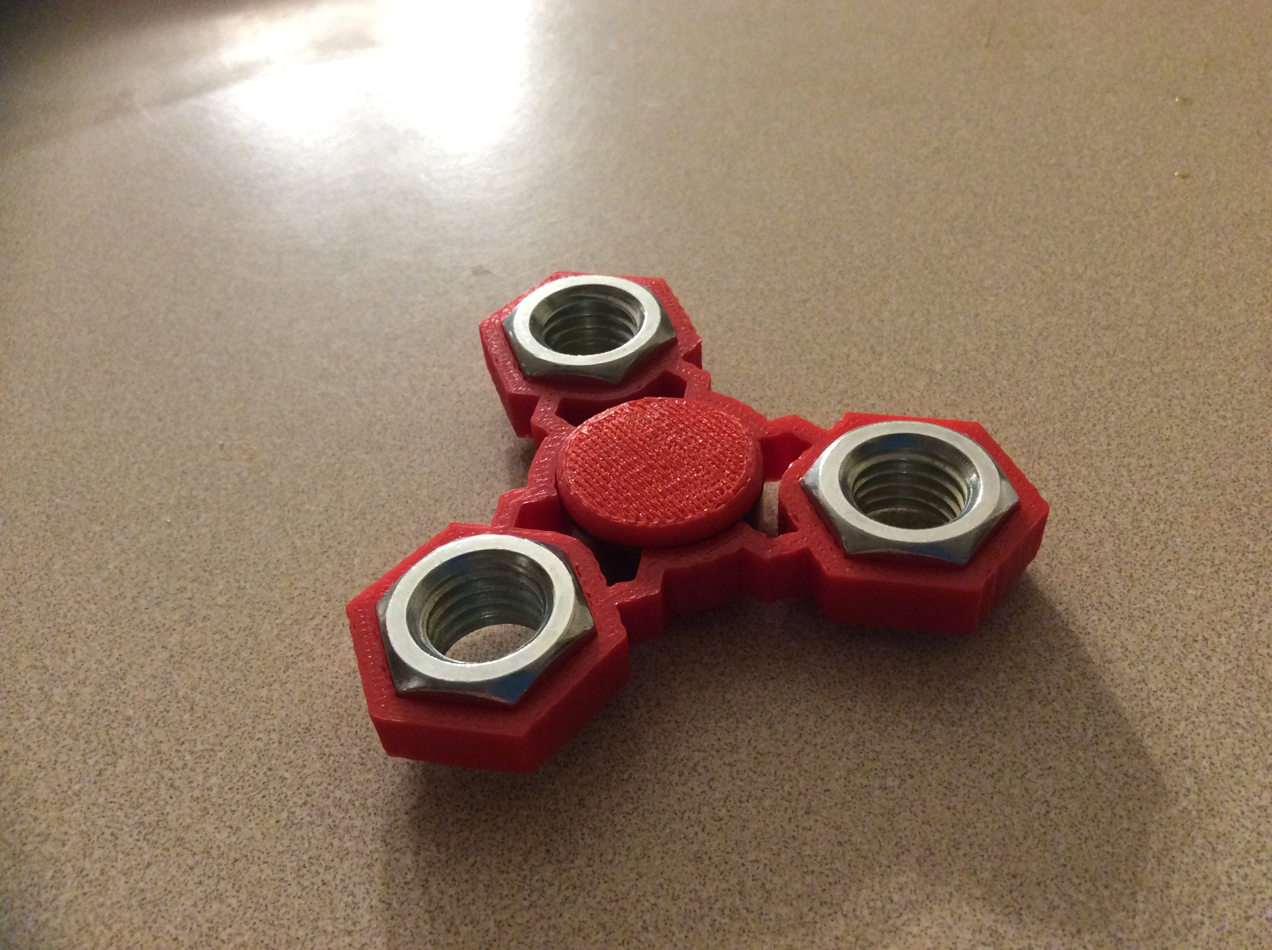Devil's Heart Tri Nut Spinner