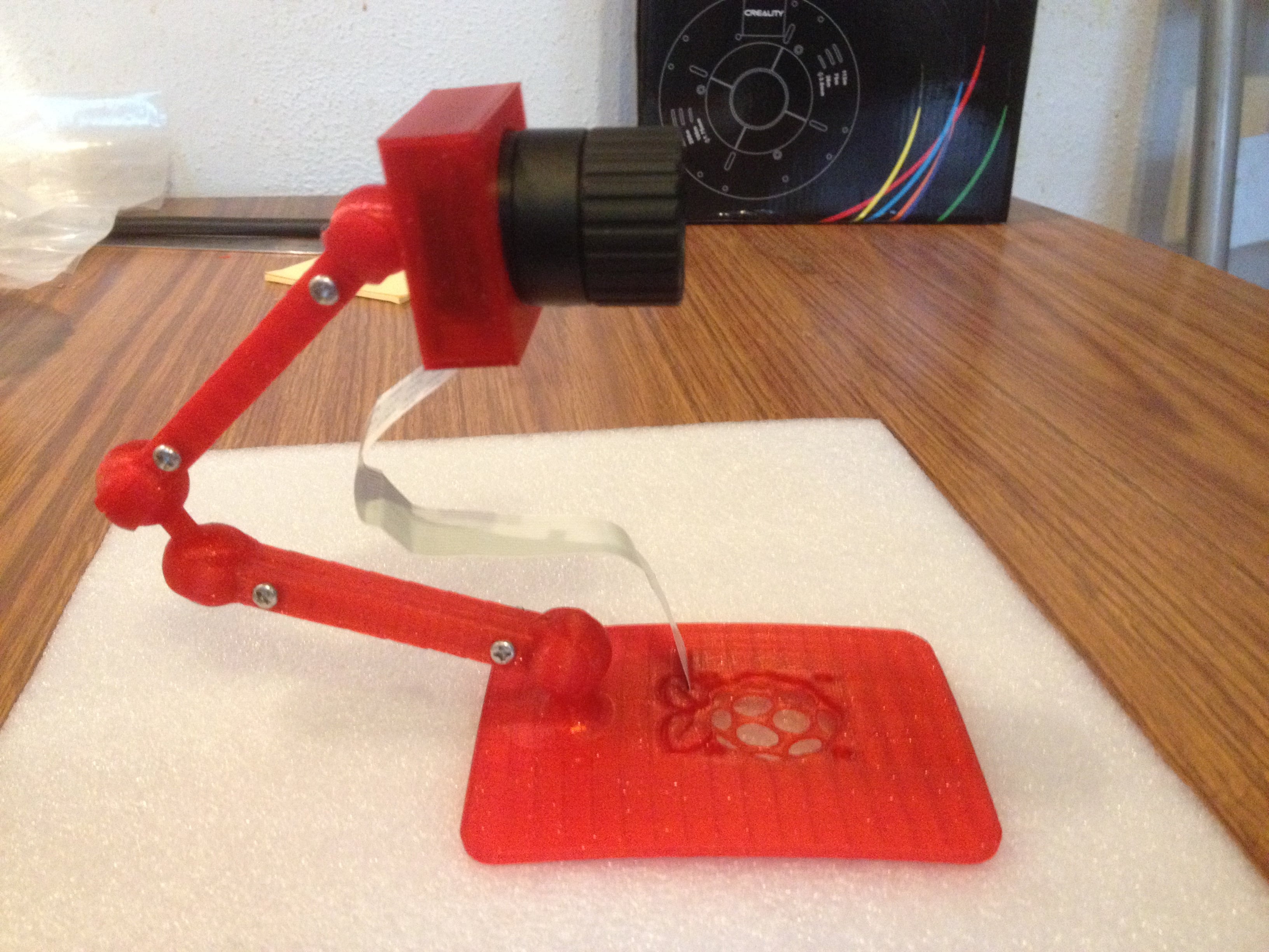 Raspberry 3 official case camera mount and fan top