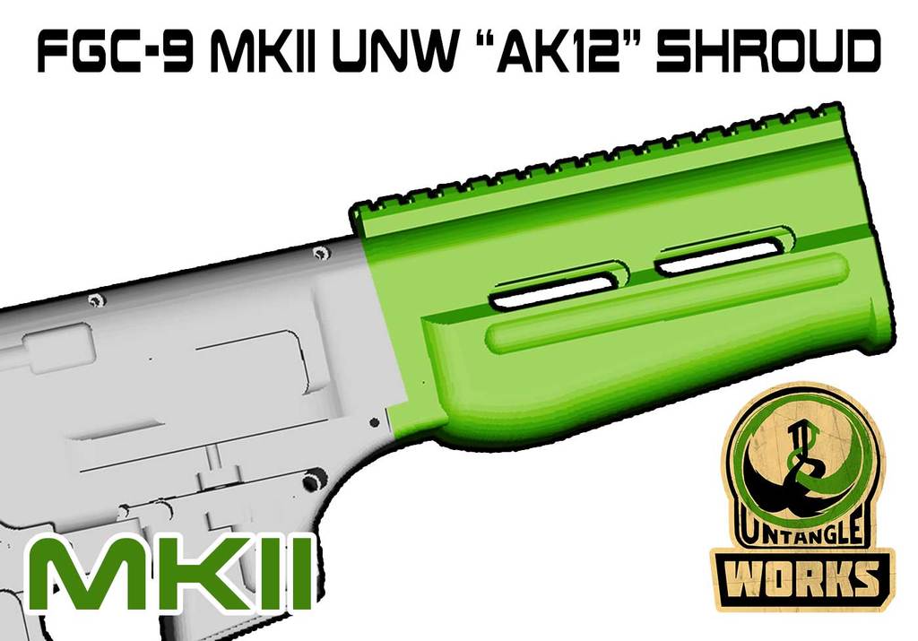 FGC9-MKII UNW AK SHROUD set 