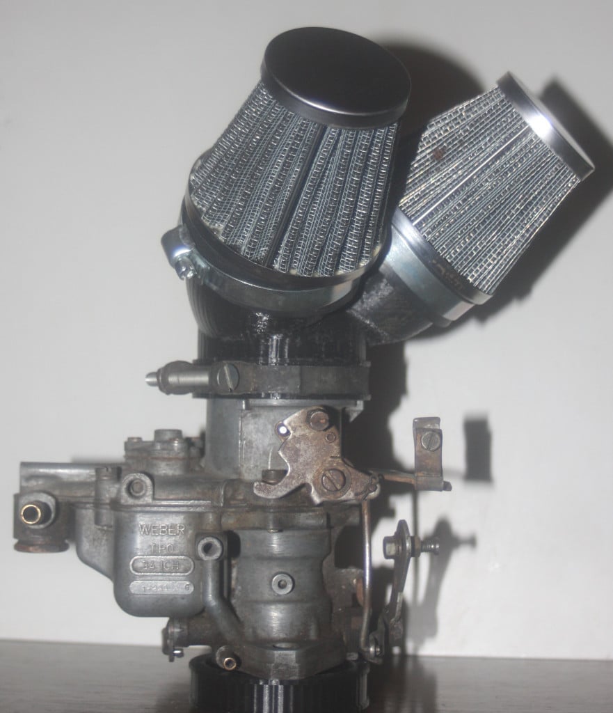 Carburettor Stack v2-3 for Weber 34 ICH.