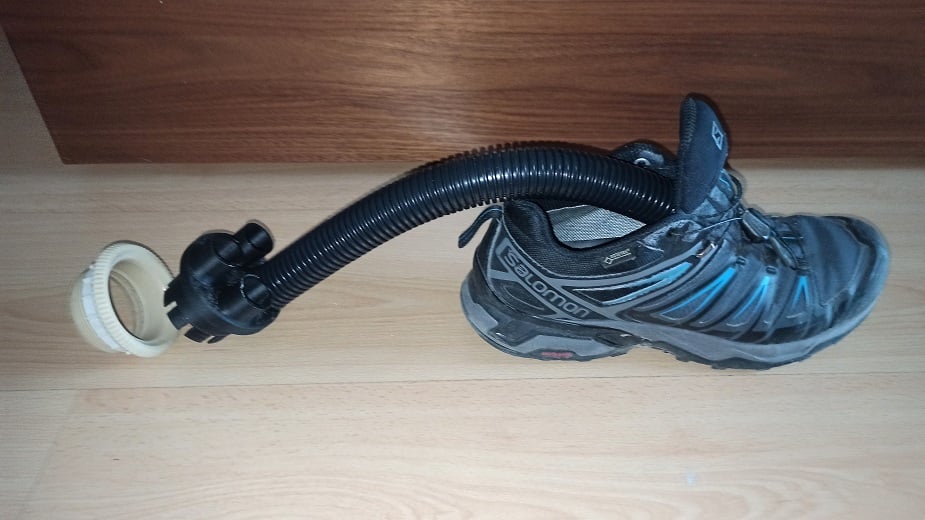 Shoe dryer for 55 mm heating