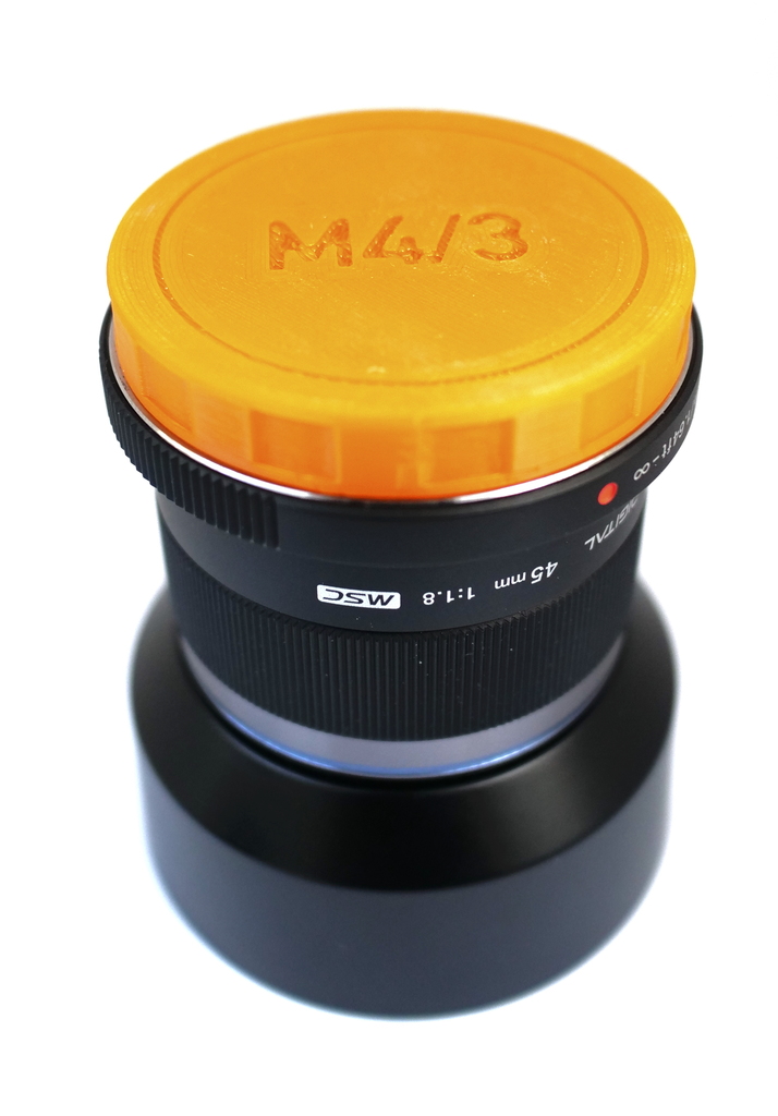 Micro four thirds rear lens cap