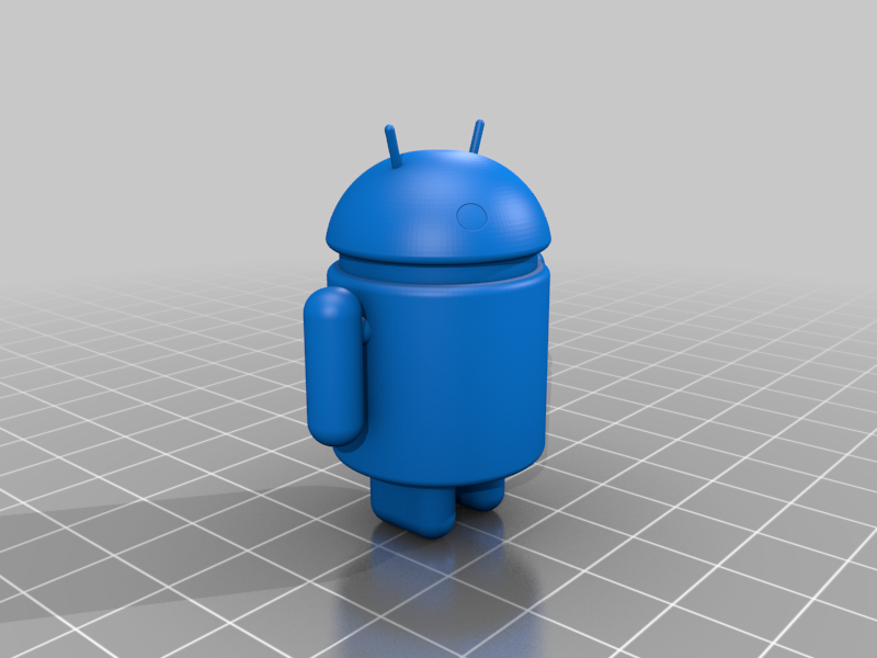 Android robot mascot