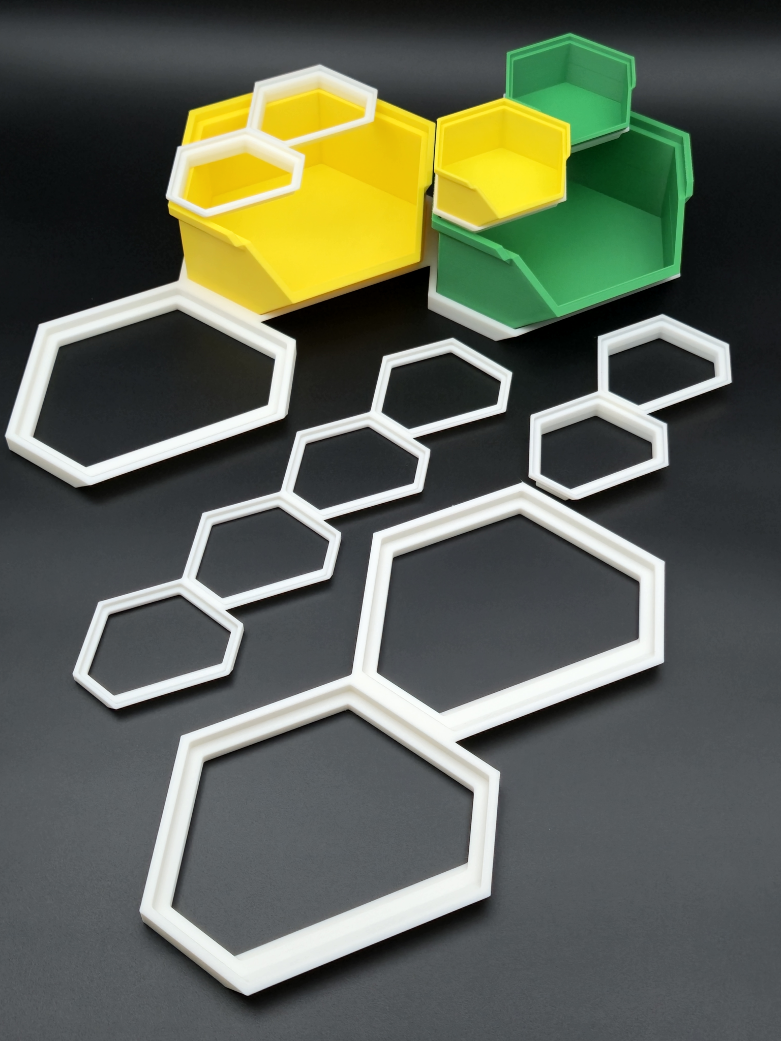 Stackable Hexagon Box Accessories