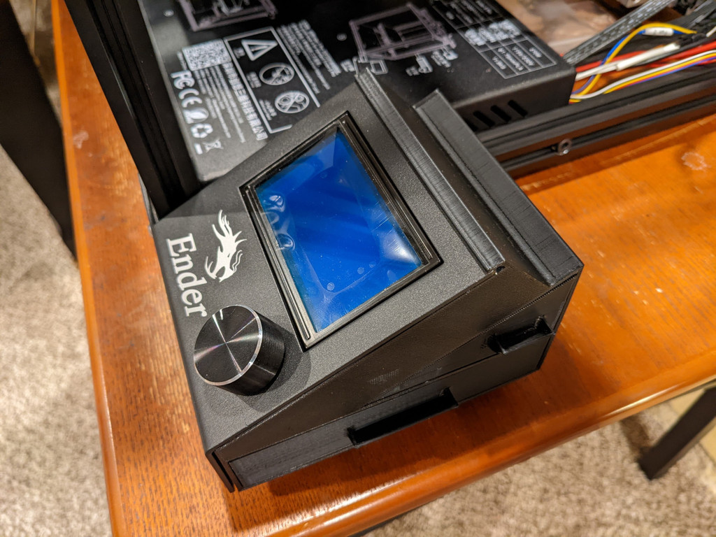 Ender 5 LCD control cover with drawers