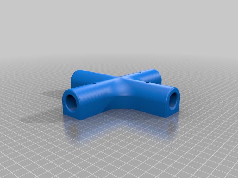 20mm conduit cross connector for garden frost cover or net frames