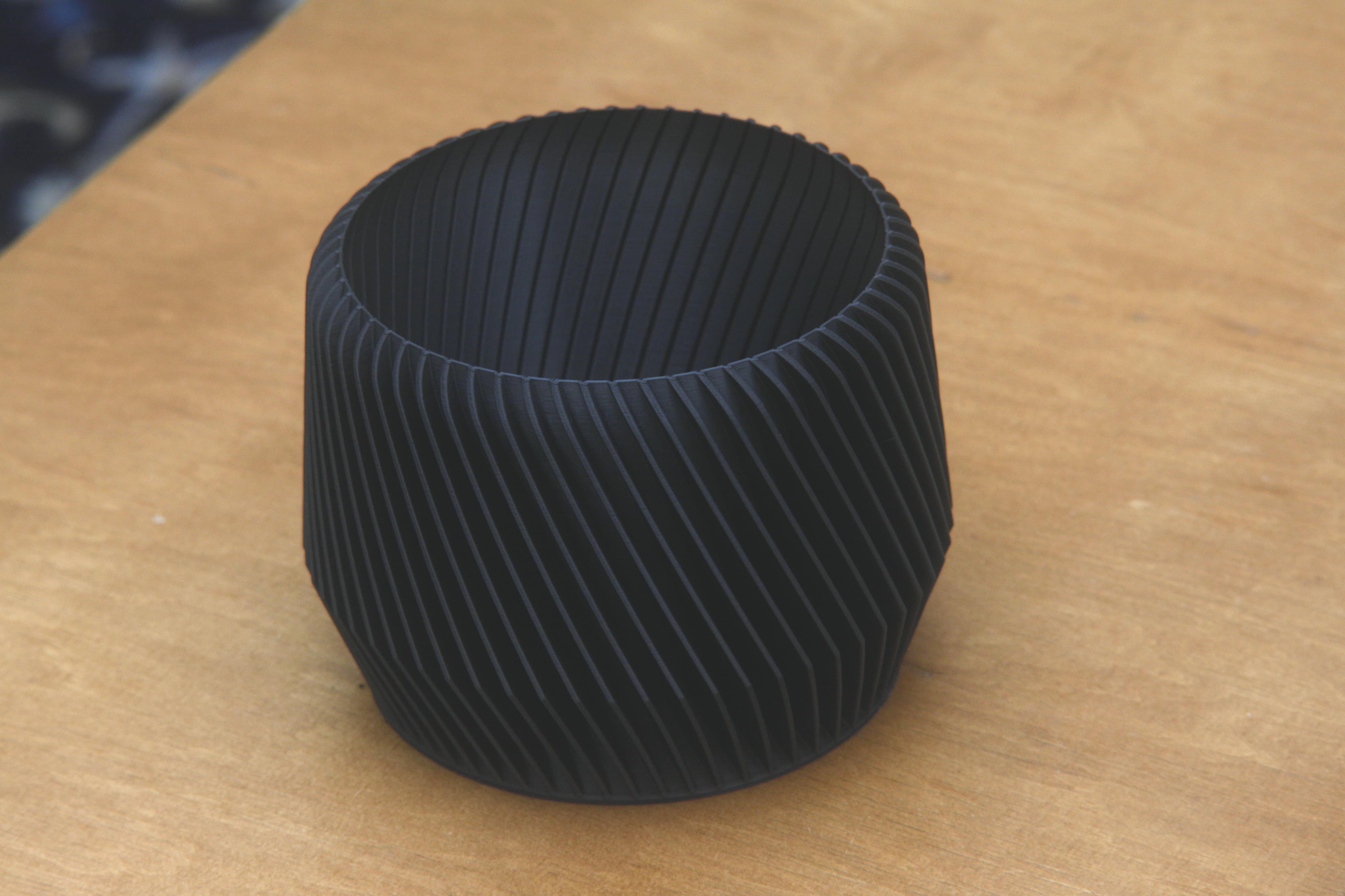 Geometric Spiral Planter