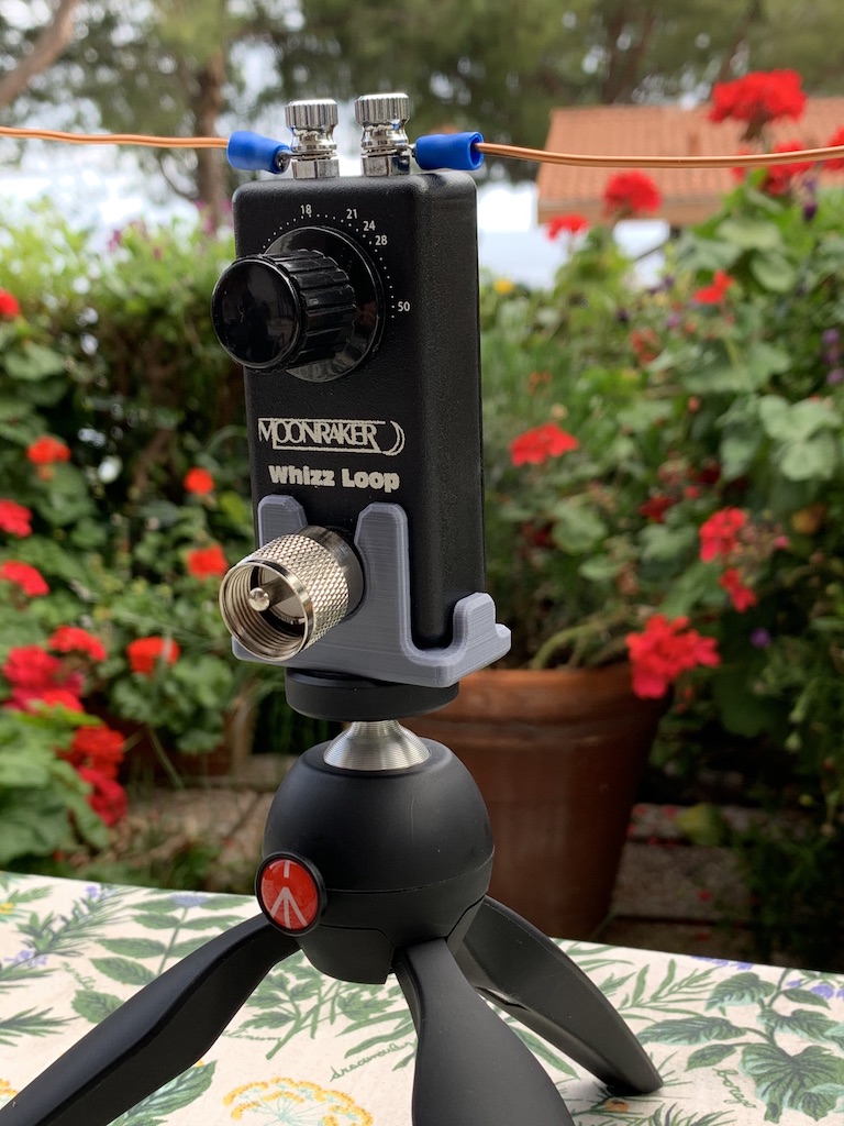 Moonraker Whizz Loop Antenna tripod support