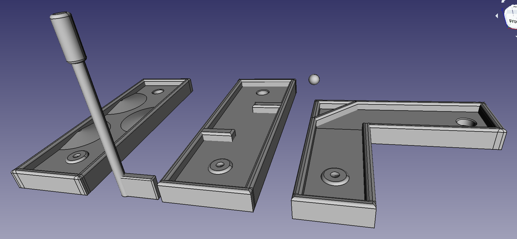 Desktop Mini Golf Course