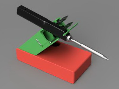 TS100 Soldering iron storage box + stand