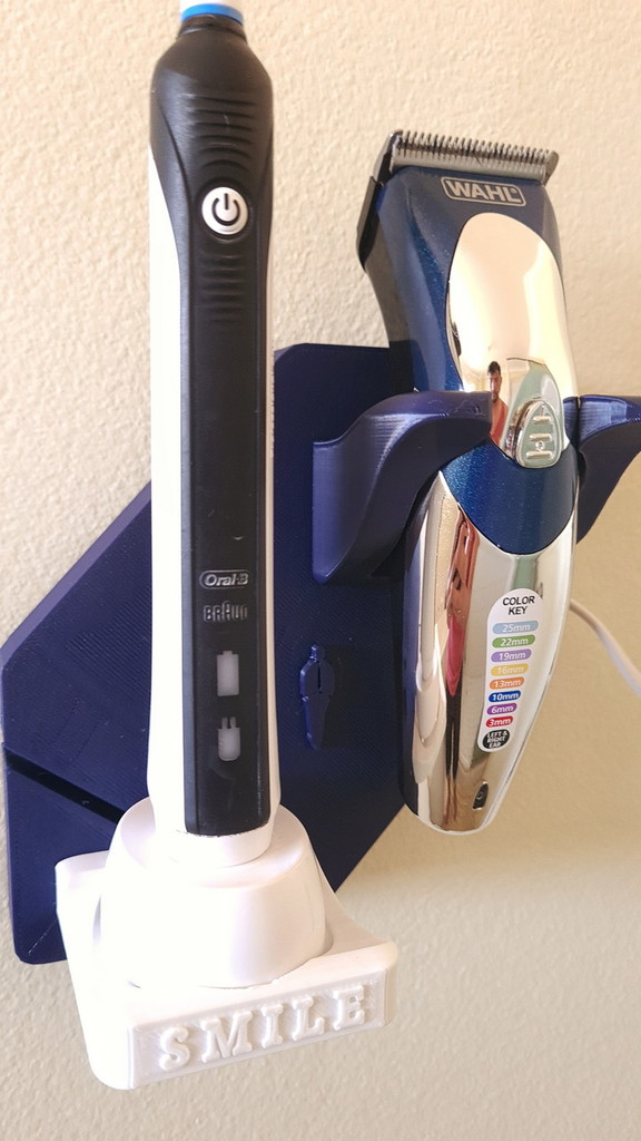 Electric Toothbrush and Clippers Stand Holder / Mount