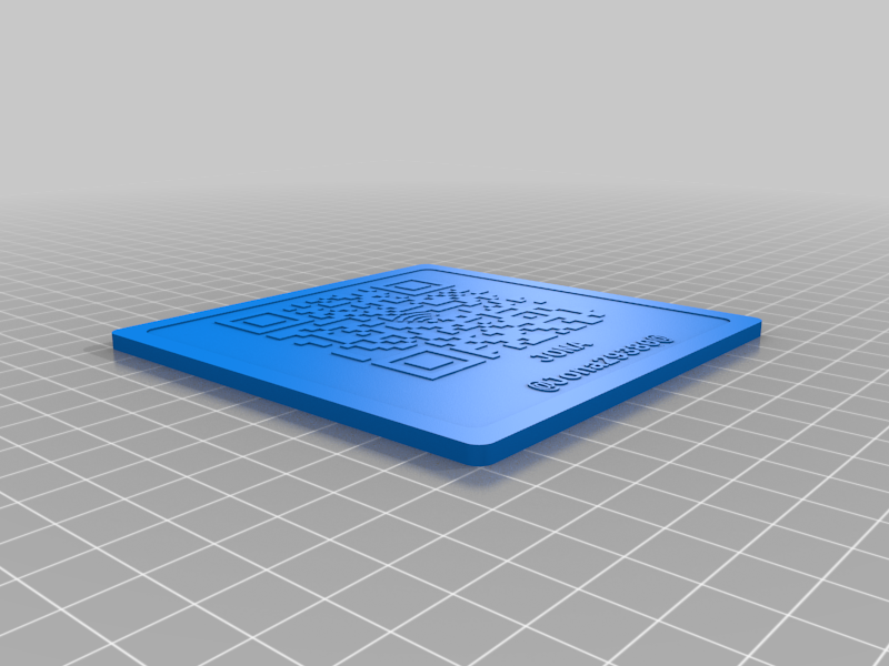 2Wifi Password Coaster with QR and NFC