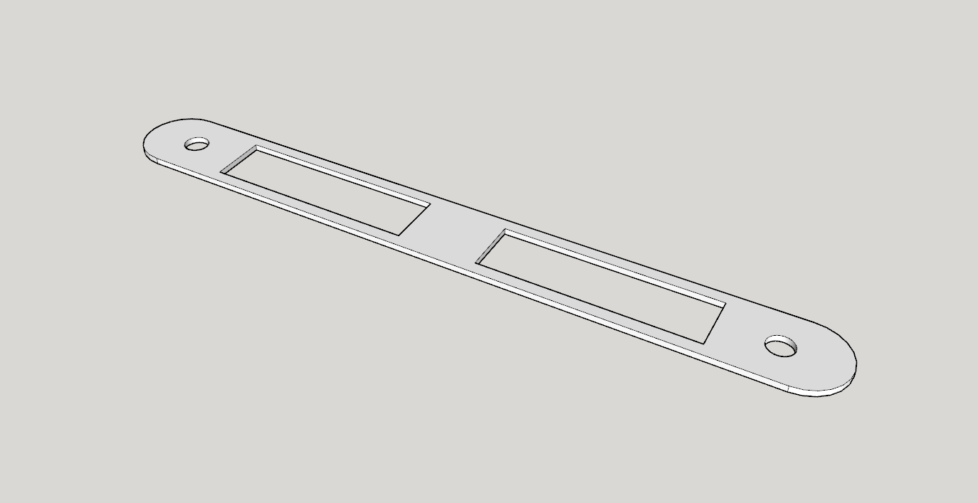 Strike Plate for Door Lock – Standard & Reinforced Versions