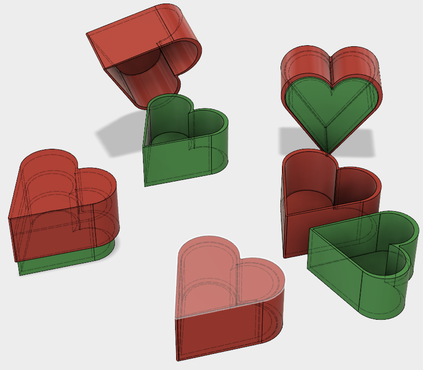 Simple Heart Box - Valentines Day