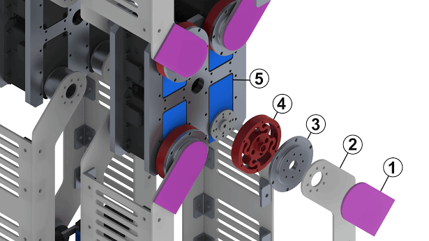 Series Elastic Actuator for Dynamixel MX64 and MX106