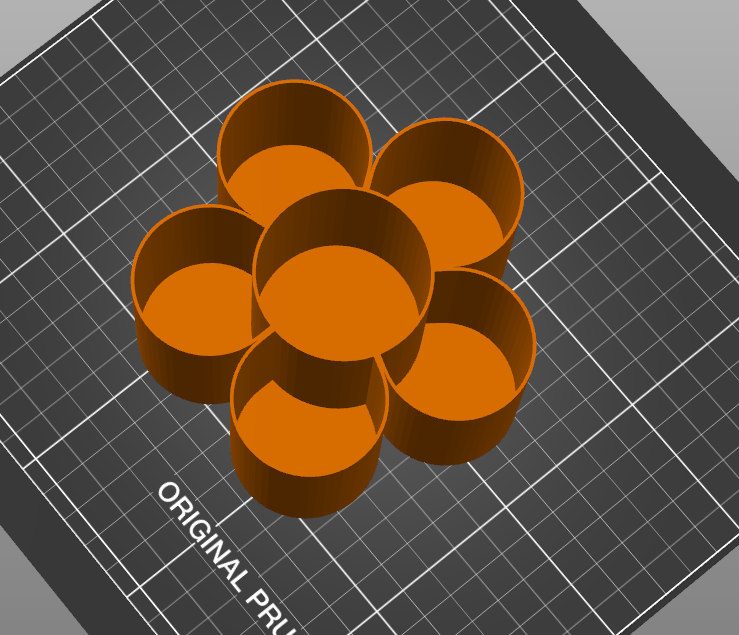 Flower Shaped Container