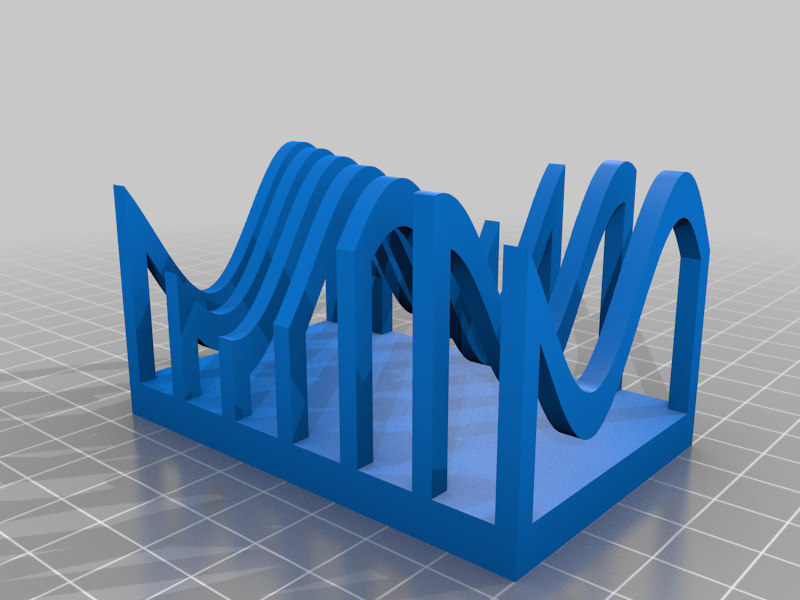 Letter Rack - Sine Waves