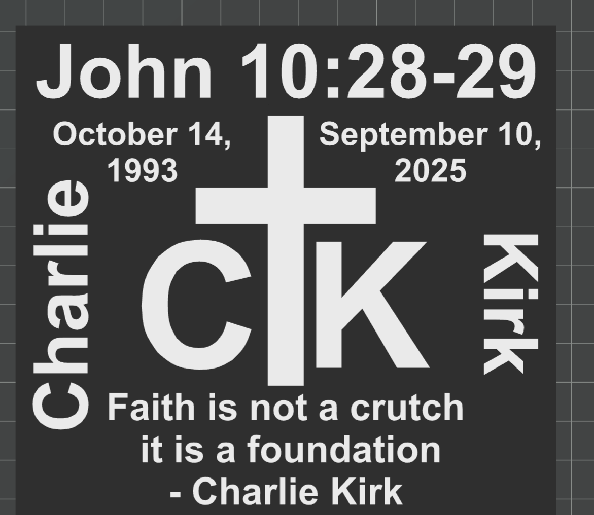 Ck Plaque/ CK Plaque with Hanger