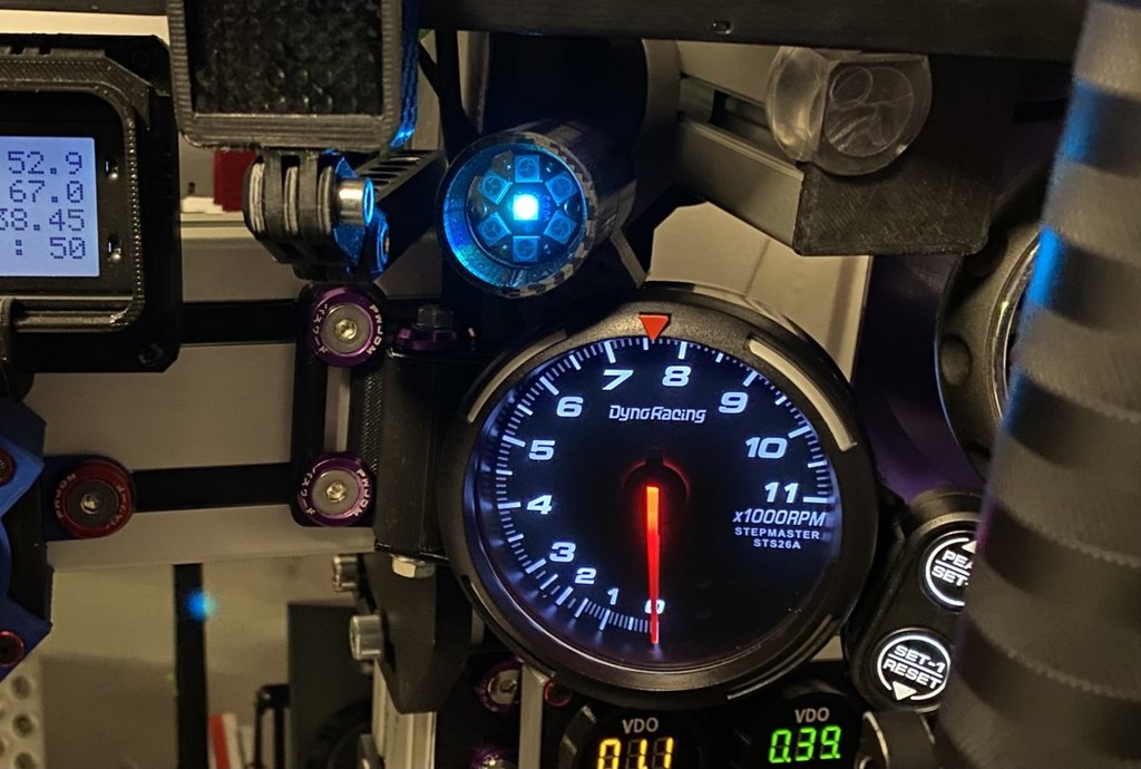 DIY Shift Light/REV Indicator for Sim Racing
