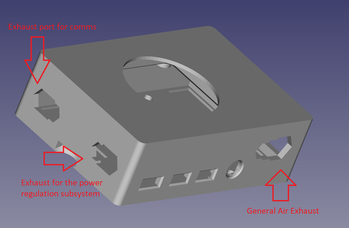Vented Pi 4 Case (40mm fan)