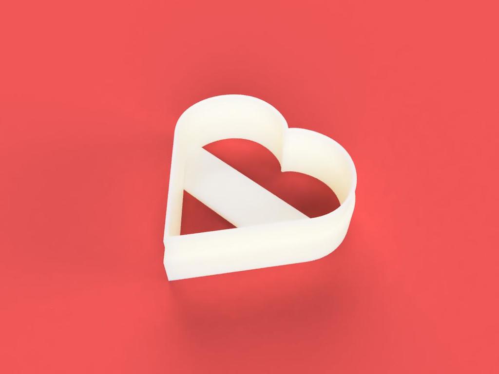 Basic Heart Shaped Cookie Cutter
