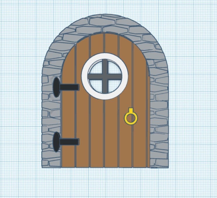 Fairy Door (flatter version)