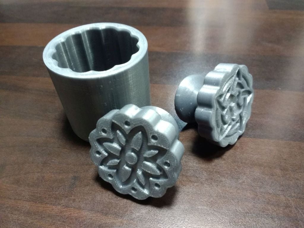 Moon Cake Mold and Stamp