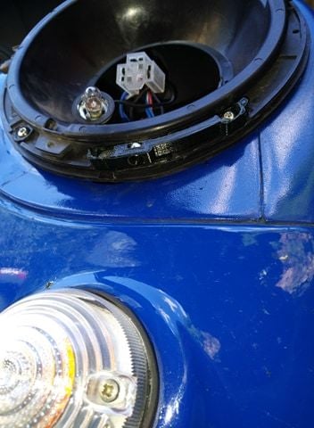 headlight trim ring repaire kit for classic mini austin rover