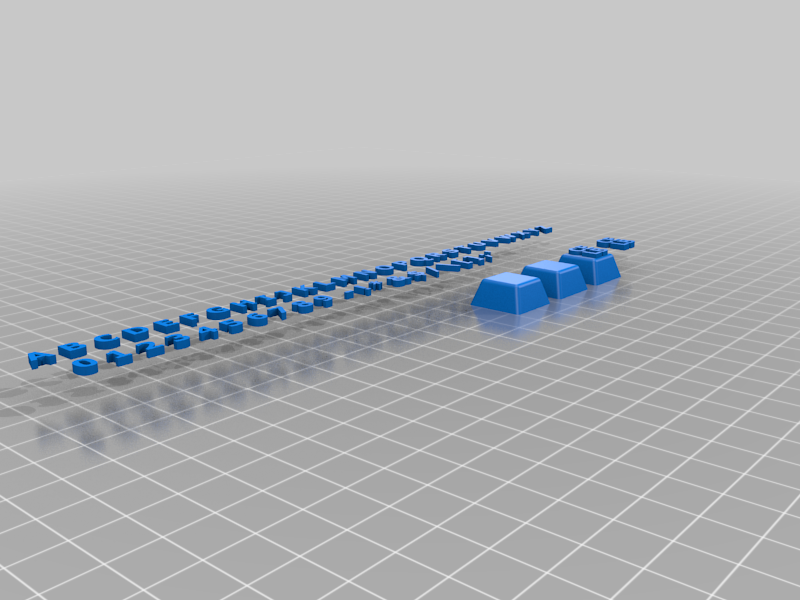 Customizable Cherry MX Low Profile Keycap