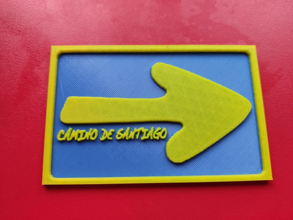 Flecha del Camino de Santiago (Arrow Logo)