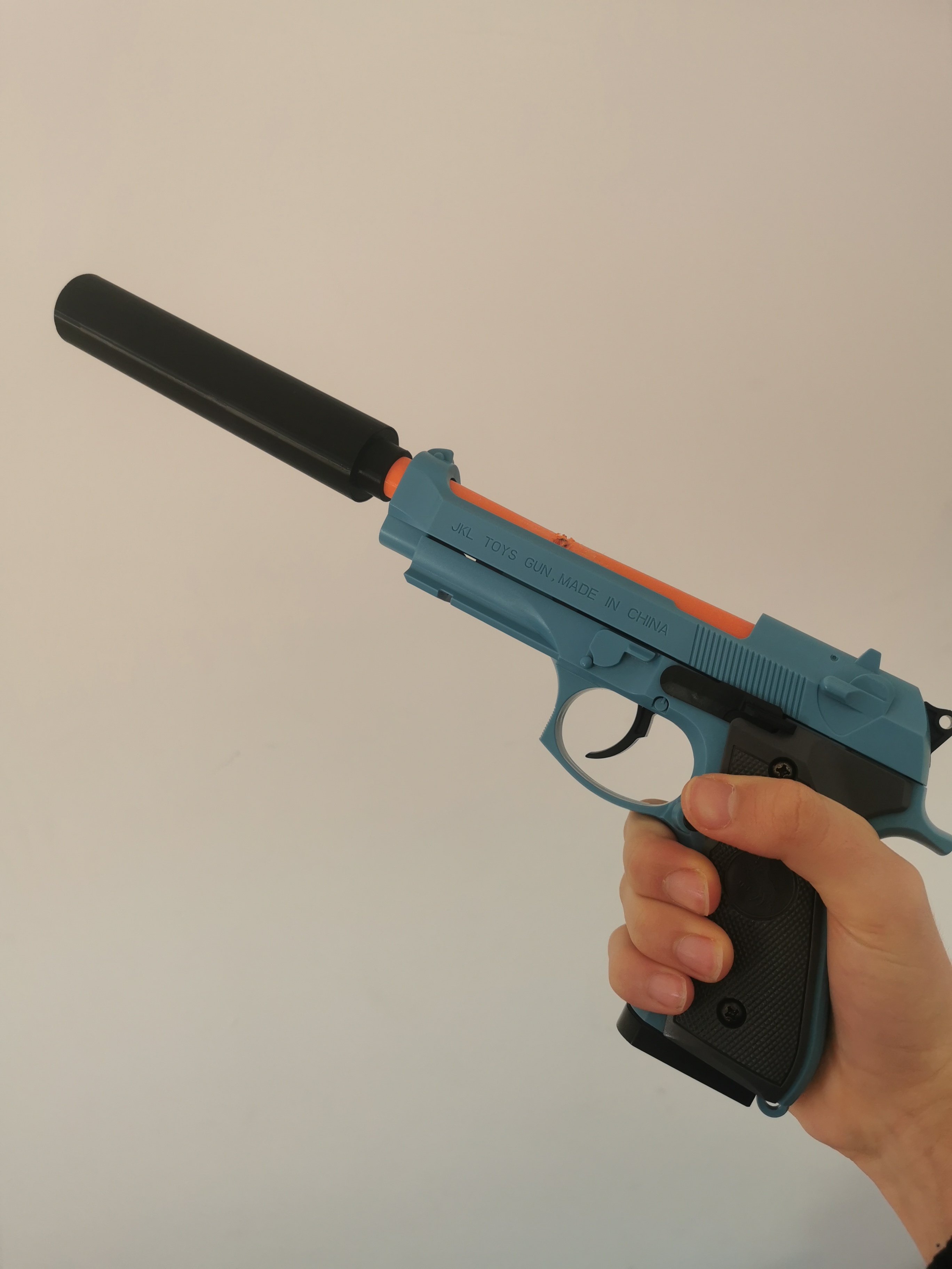 M92 Shell Ejection Toy Gun Threaded Barrel