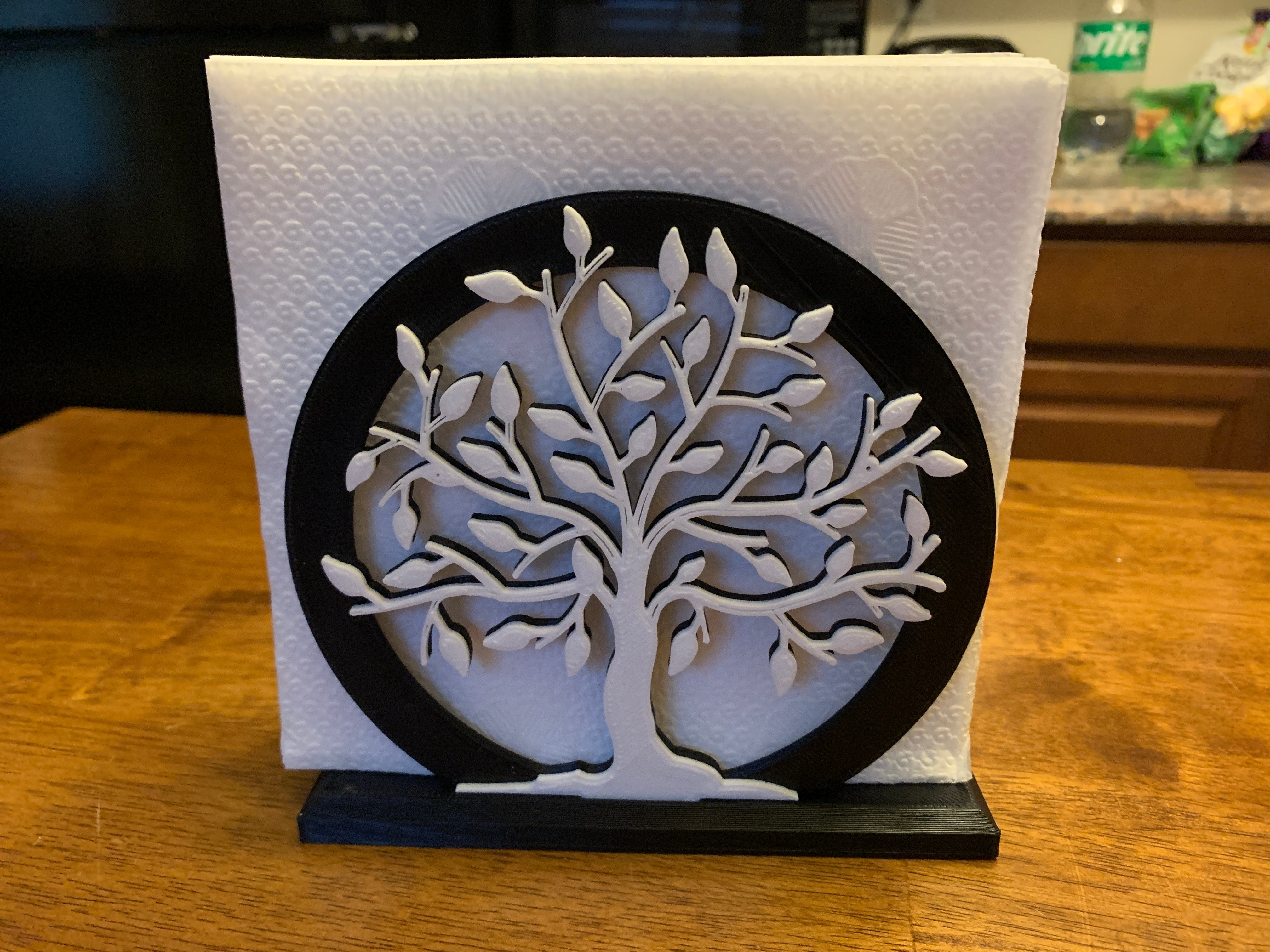 Tree Napkin Holder Rounded