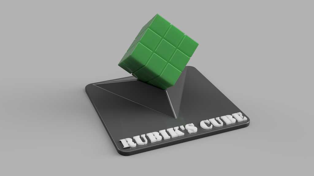 Rubik's cube holder