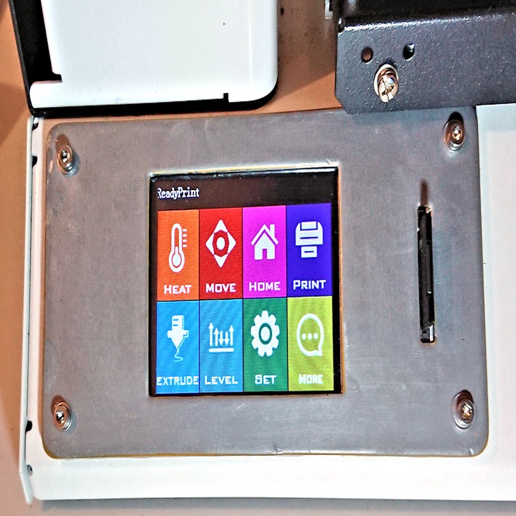 Robin MKS display fascia for MPSM v2 3D printer with SD card socket