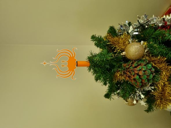 Flying Spaghetti Monster Xmas Tree Topper