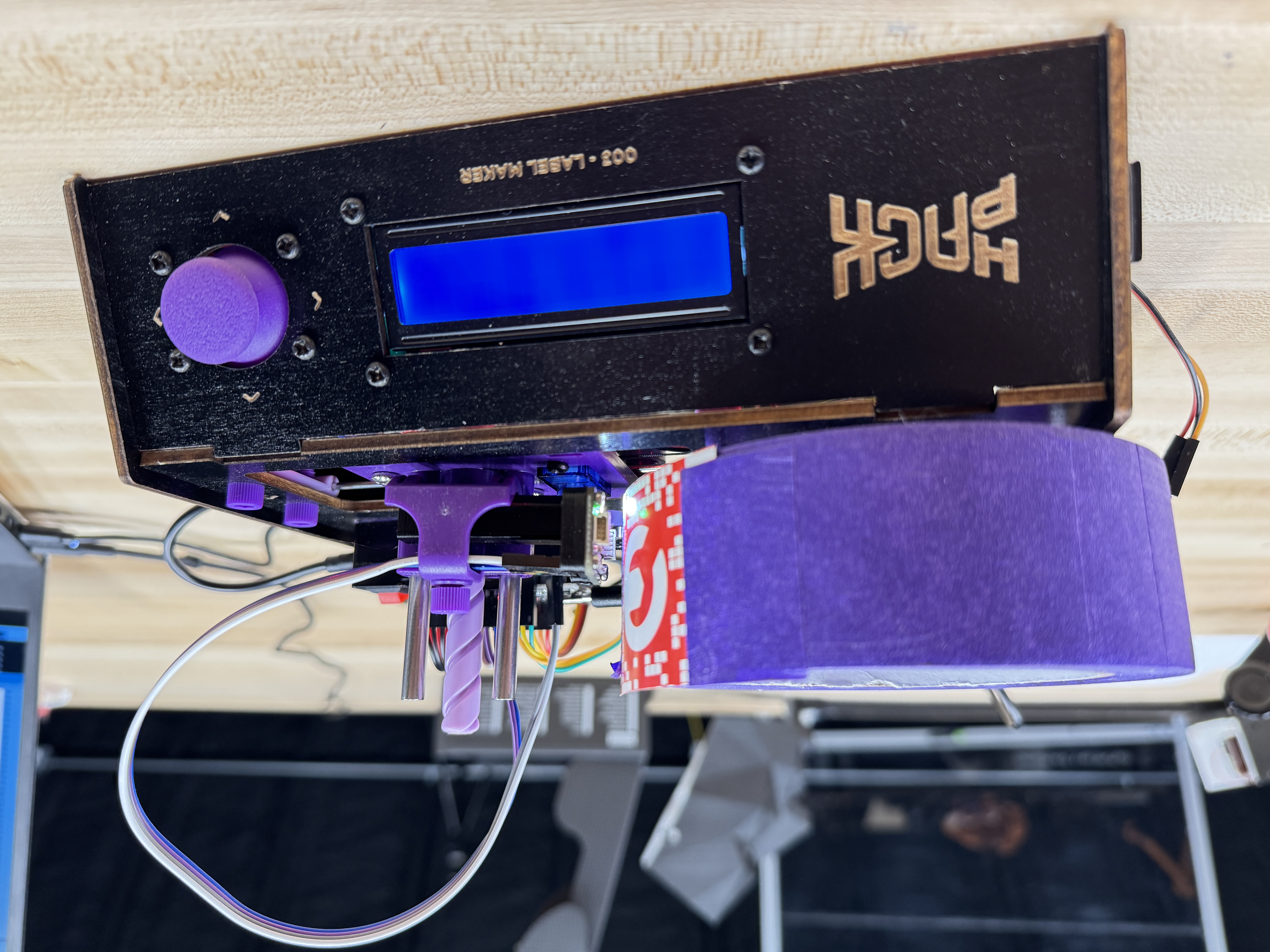 Hack Pack Label Maker - AS7341 Image Sensor Holder