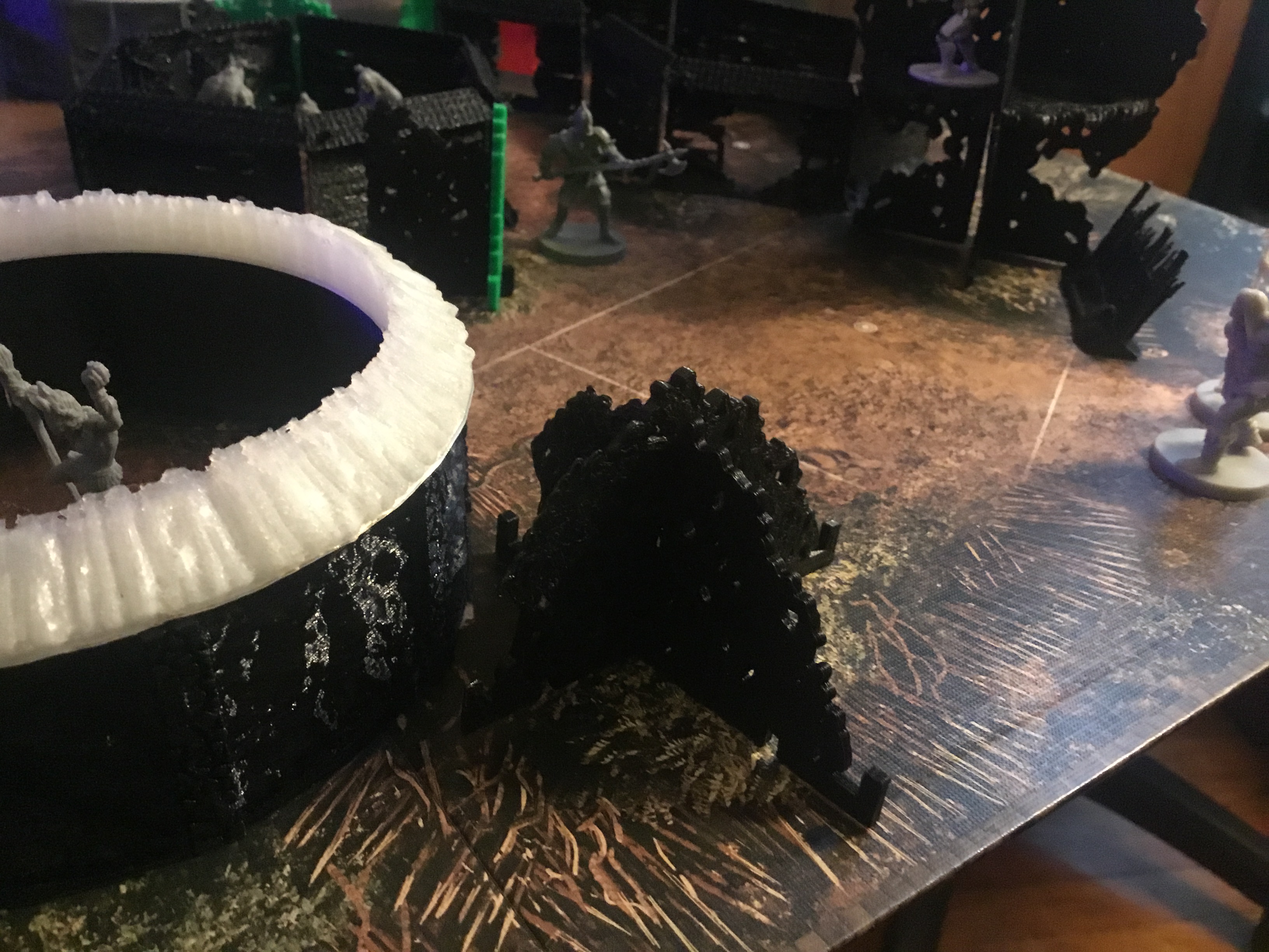 Modular Bushes for Conan Boardgames and other dungeon crawlers