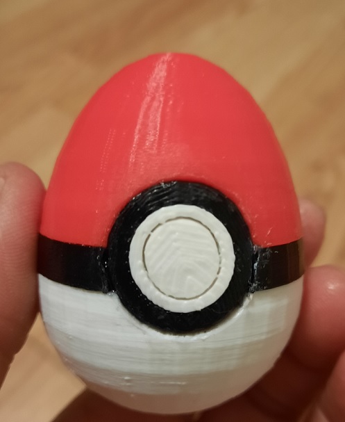 Pokeball easter egg
