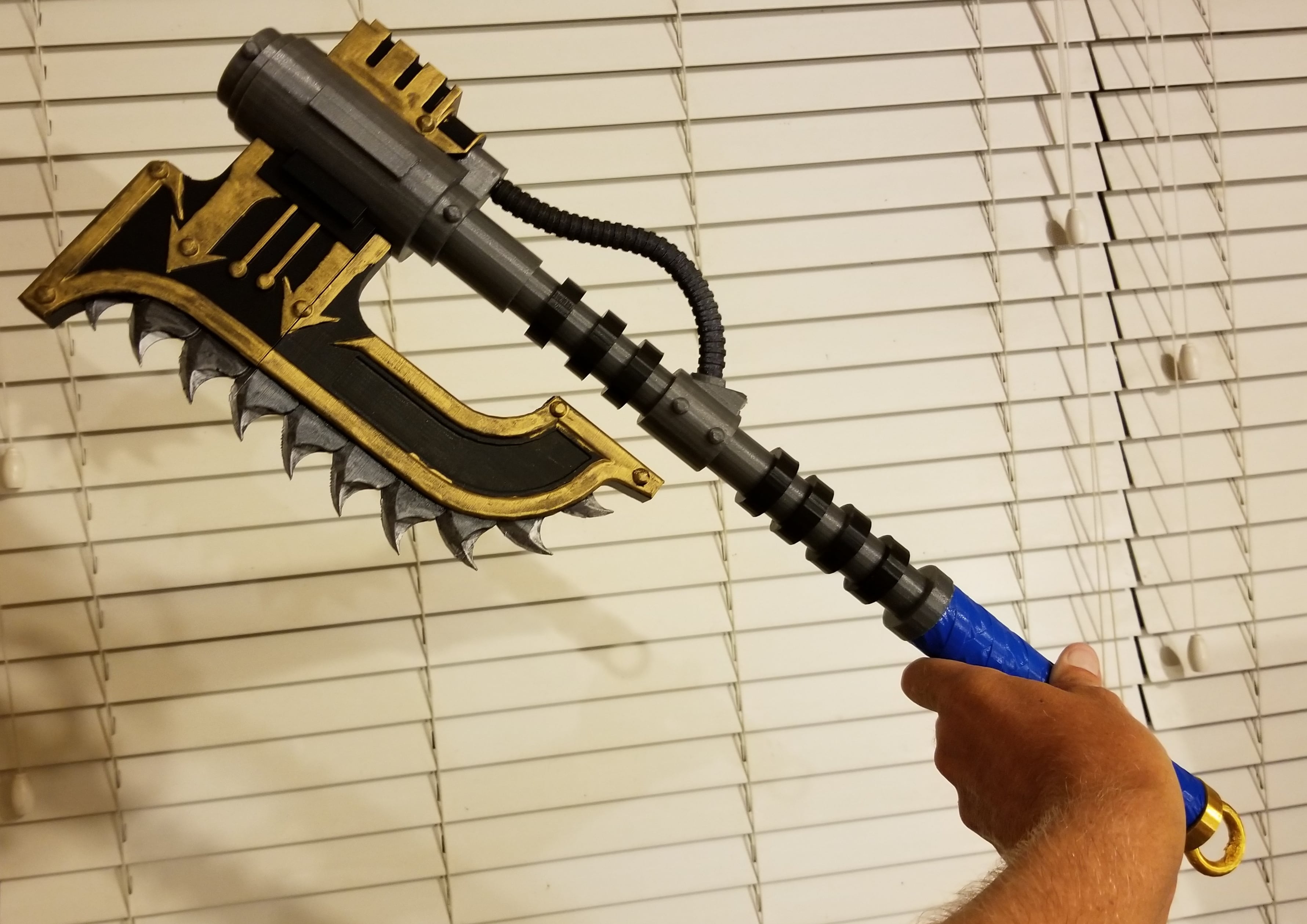 Chaos Chain Axe Remixed Blade