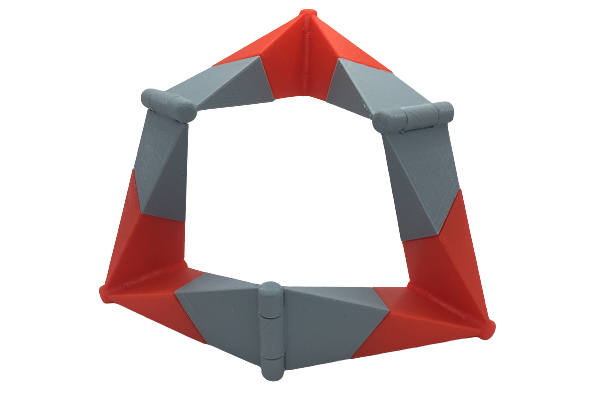 Invertible Cube, Hinged Version 