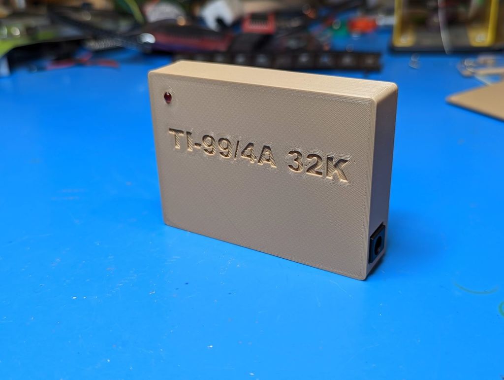 TI-99/4A Sideport 32K Memory Expansion Case