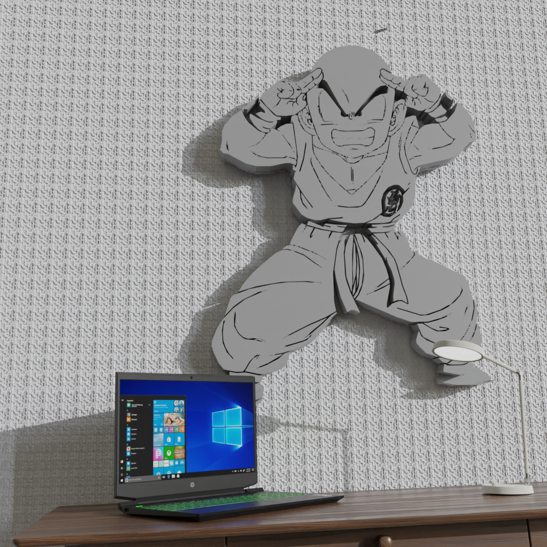 DRAGONBALL - KRILLIN  HEROPLATE