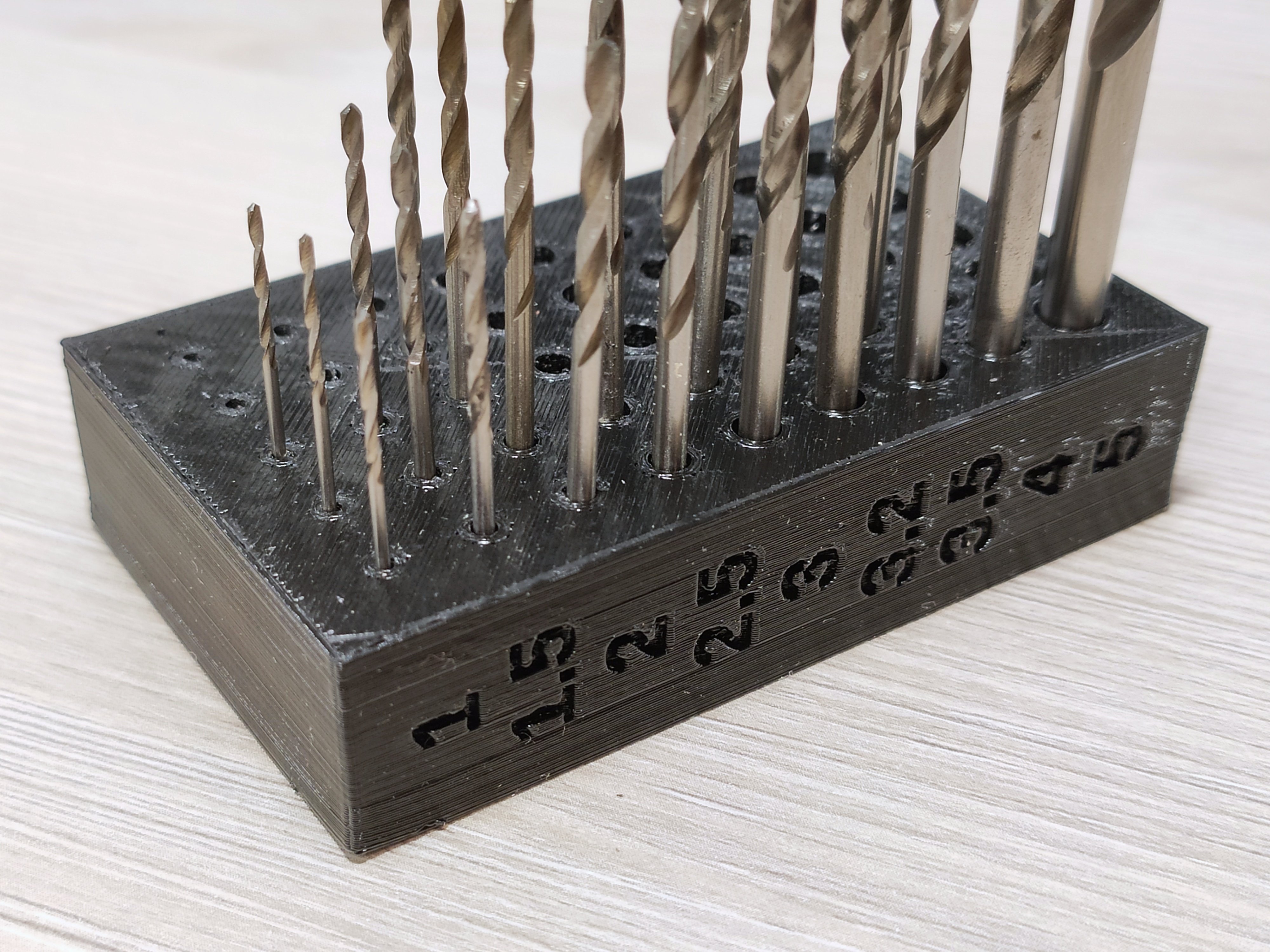 Drill Bit Holder (Customizable)