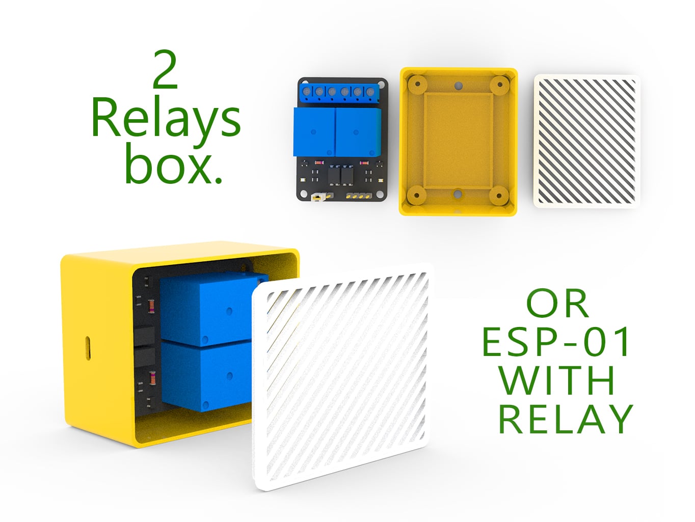2 relays box or ESP-01 with relay
