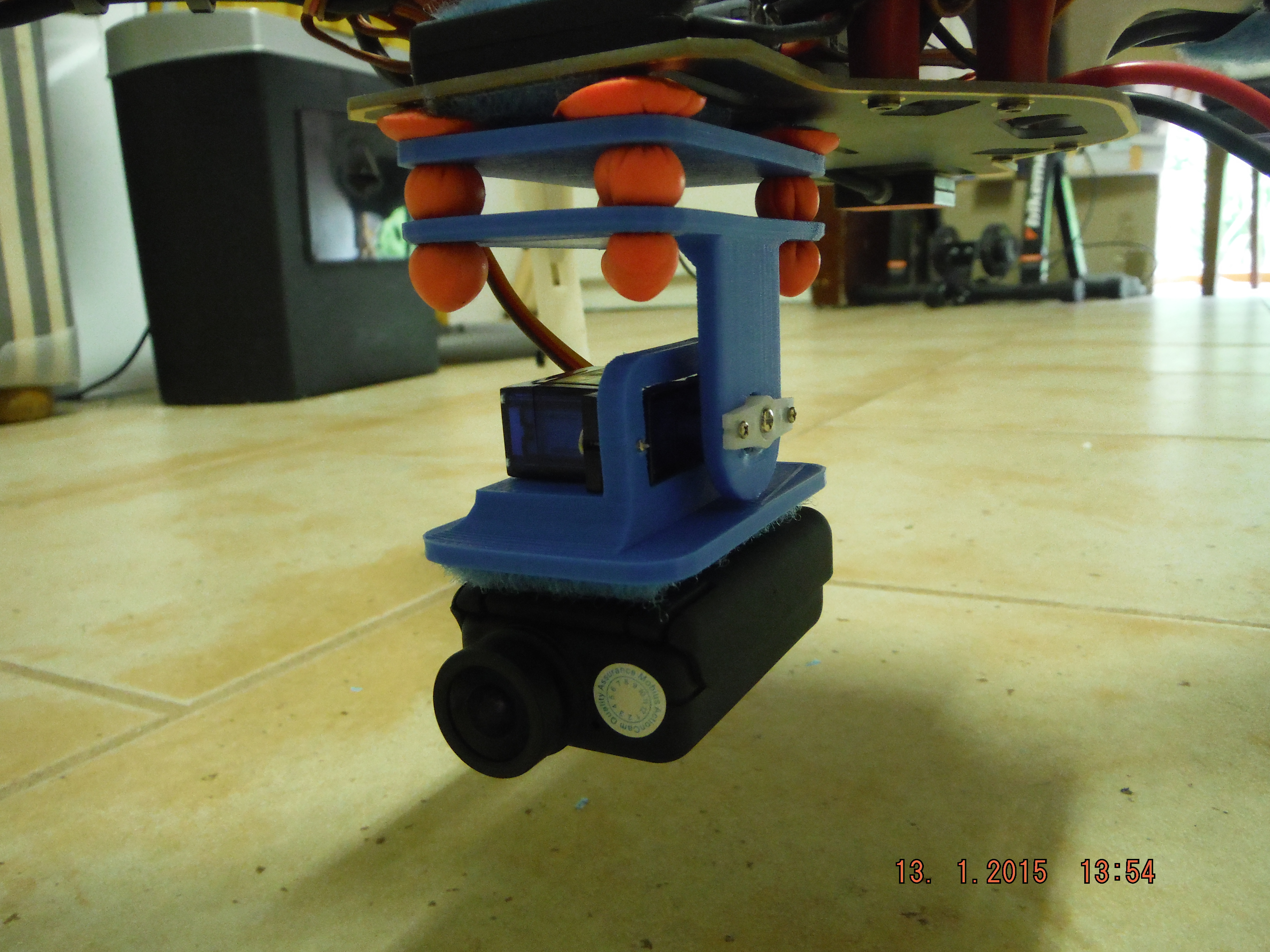 Servo Tilt Mount for Mobius